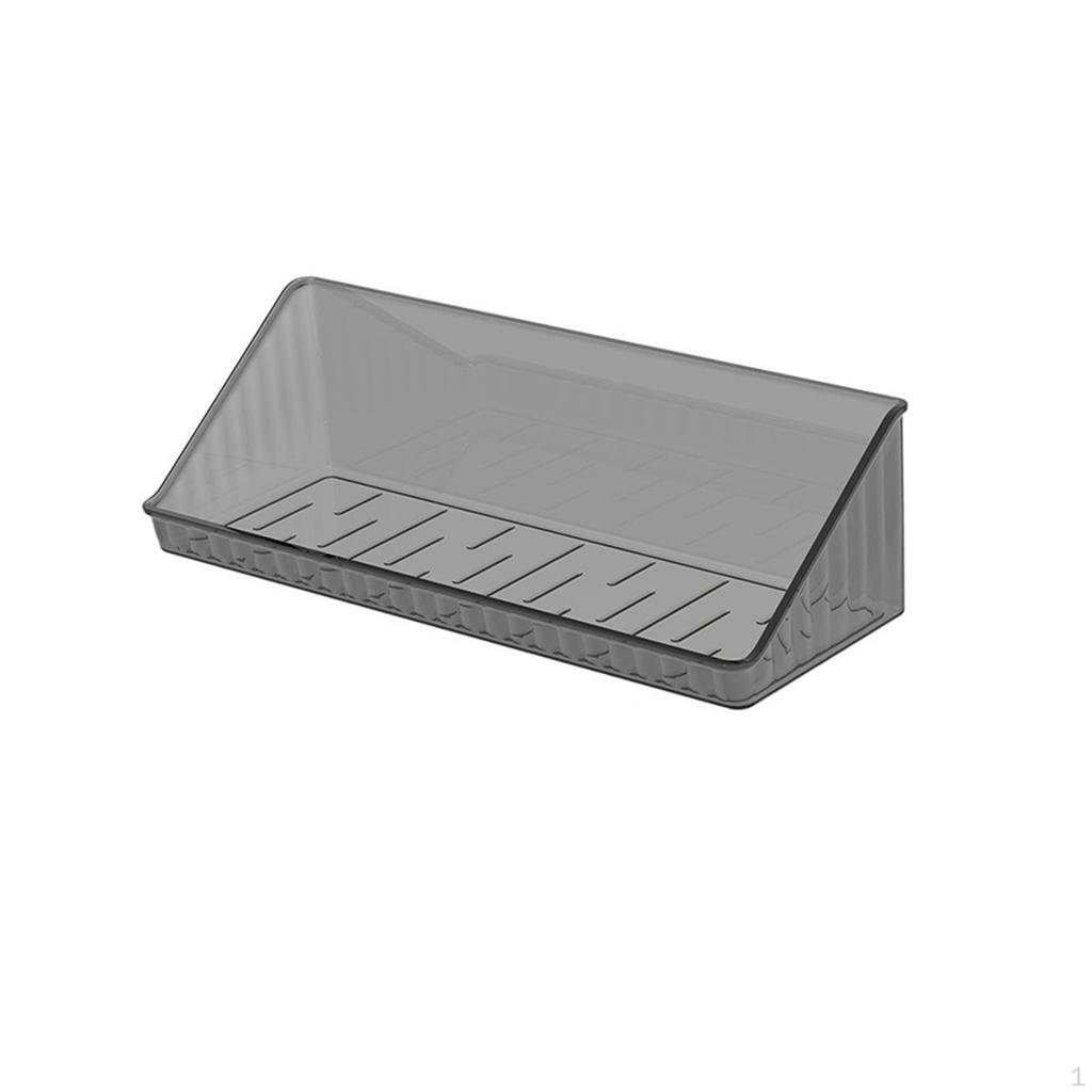 Acrylic Bathroom Shelf No Drilling or Bedroom Organization Clear Shower Floating Wall