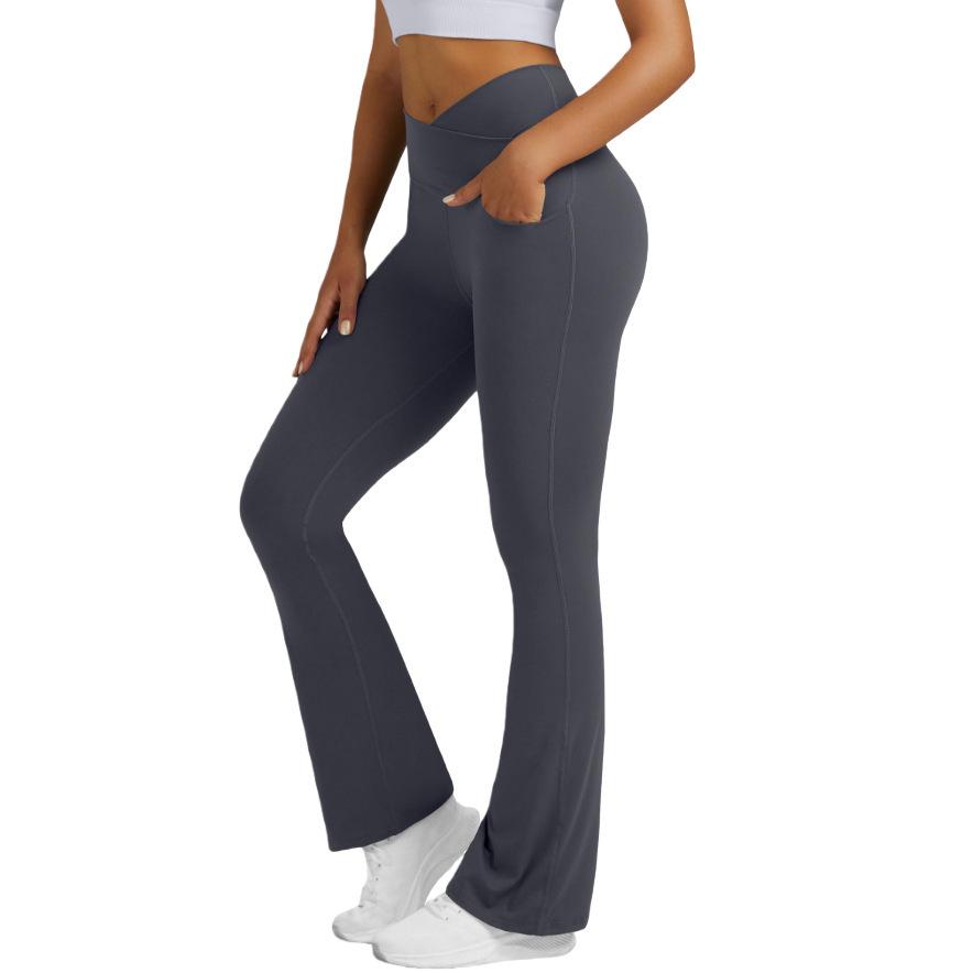 Women's High Waist Bootcut Yoga Pants - Flare Leggings for Gym, Running, Outdoor, and Formal Wear