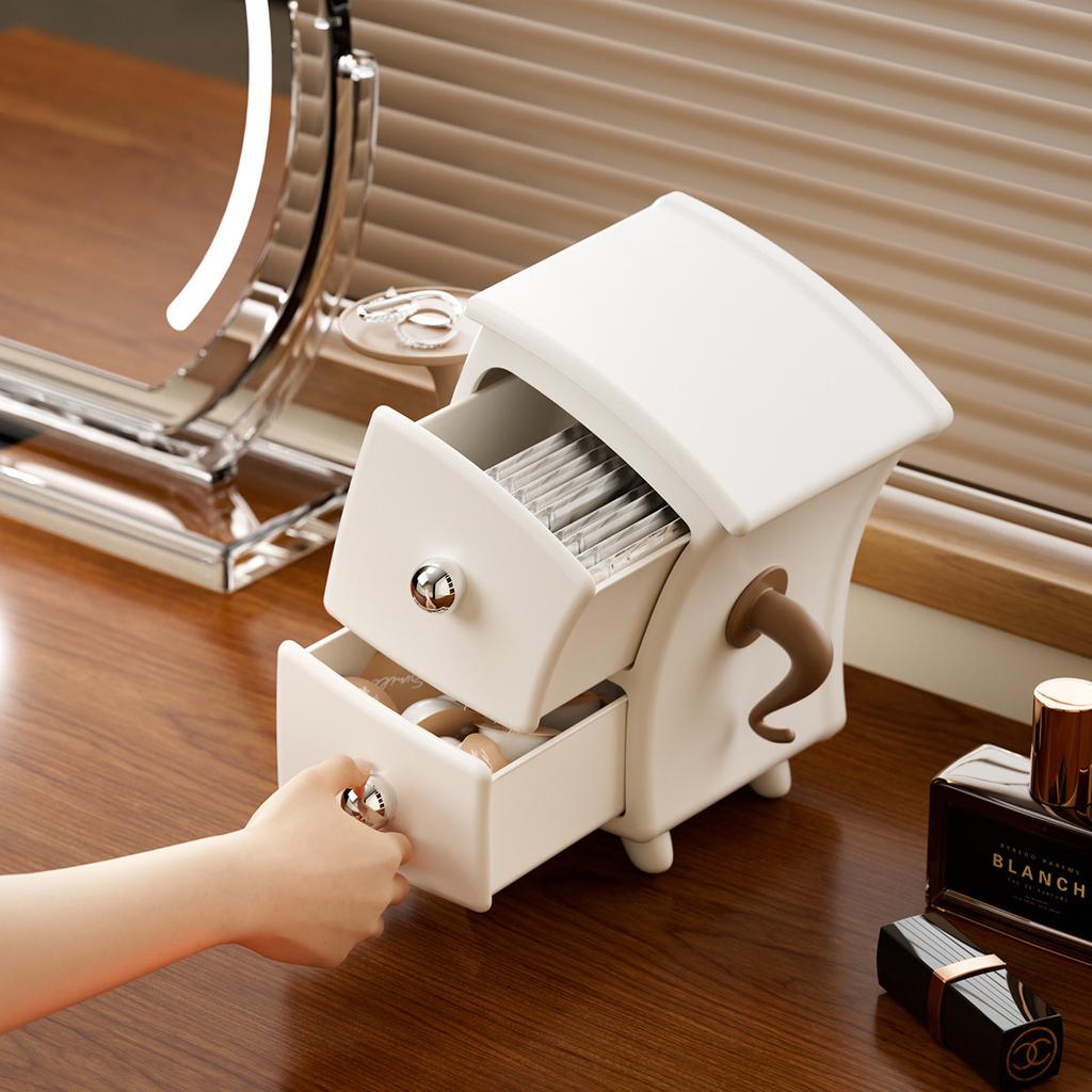 Funny fork waist cabinet jewelry earrings compartment finishing rack porch cabinet