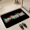 Golf Brand S-SCOTTY CAMERONS Floor Mat Eco-Friendly Flannel Doormat Non-Slip Odorless Soft Short Plush Indoor Floor Rug