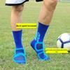Adult Mid-Calf Non-Slip Football Training Socks - Durable Solid Color Sports Socks for Basketball
