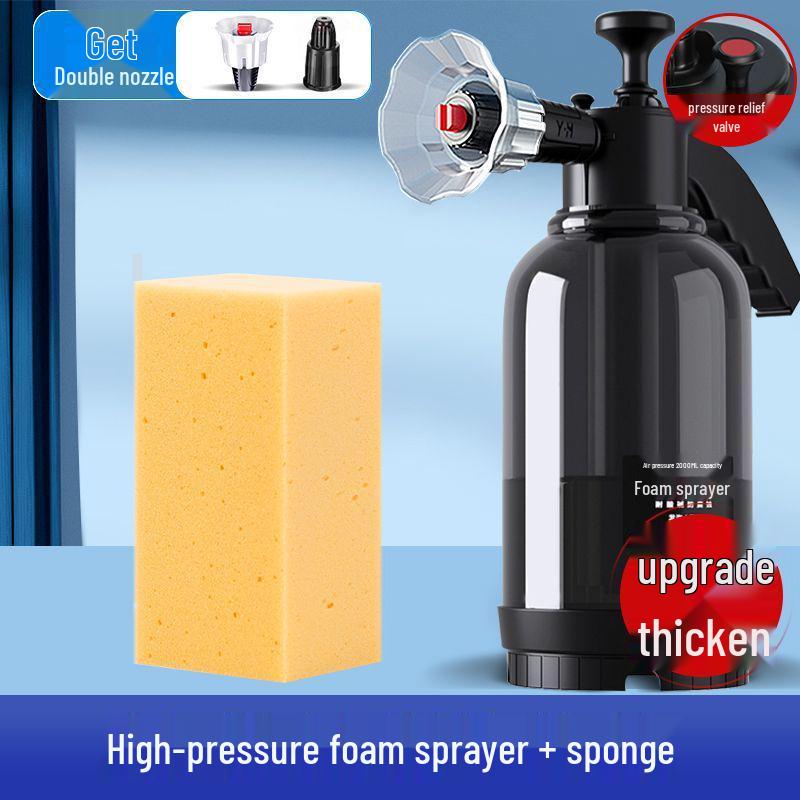 High Pressure Foam Car Wash Spray Nozzle with Liquid Wax Booster