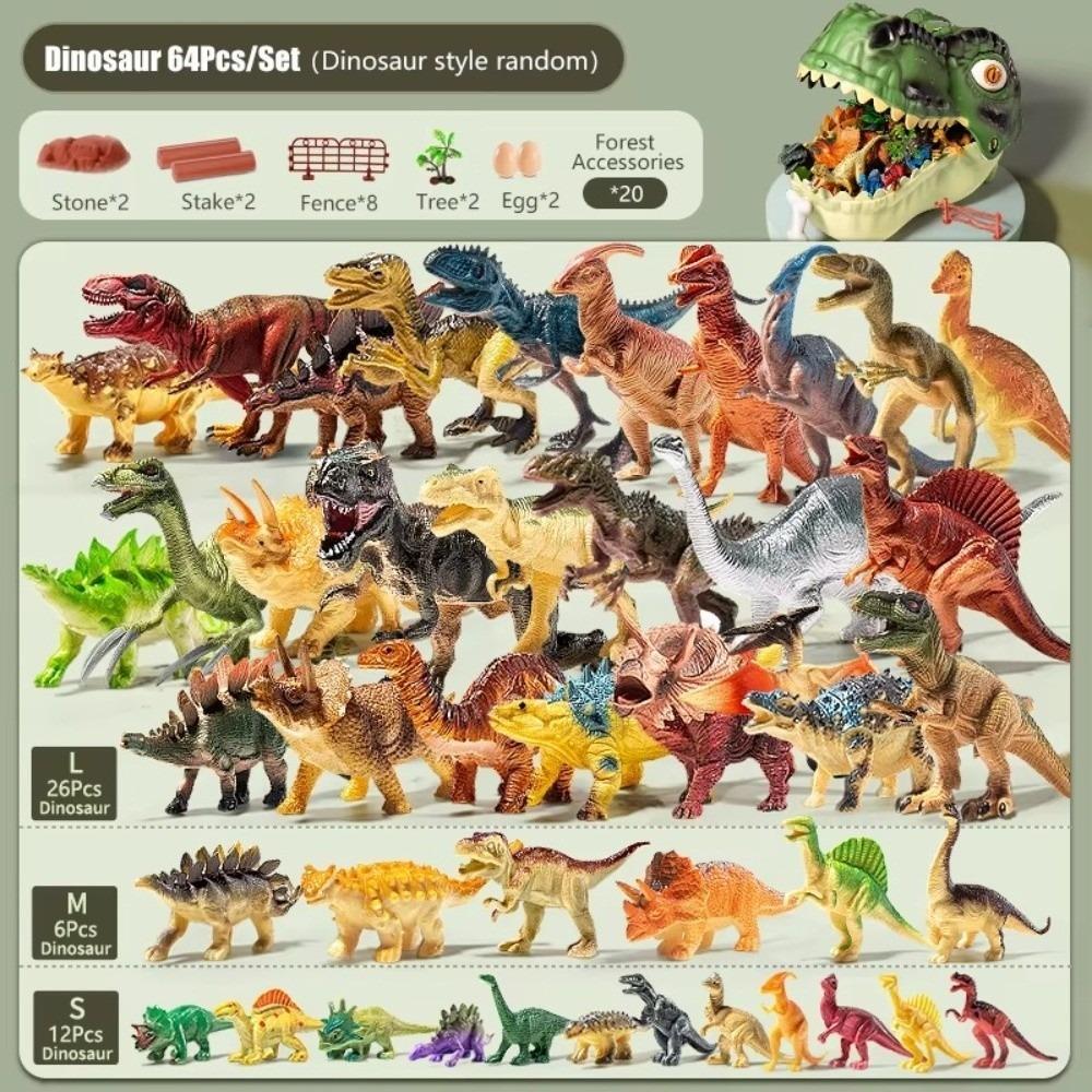 PVC Dinosaur Figure Set Tyrannosaurus Realistic Dinosaur World Toys Dinosaur Figurines Kids