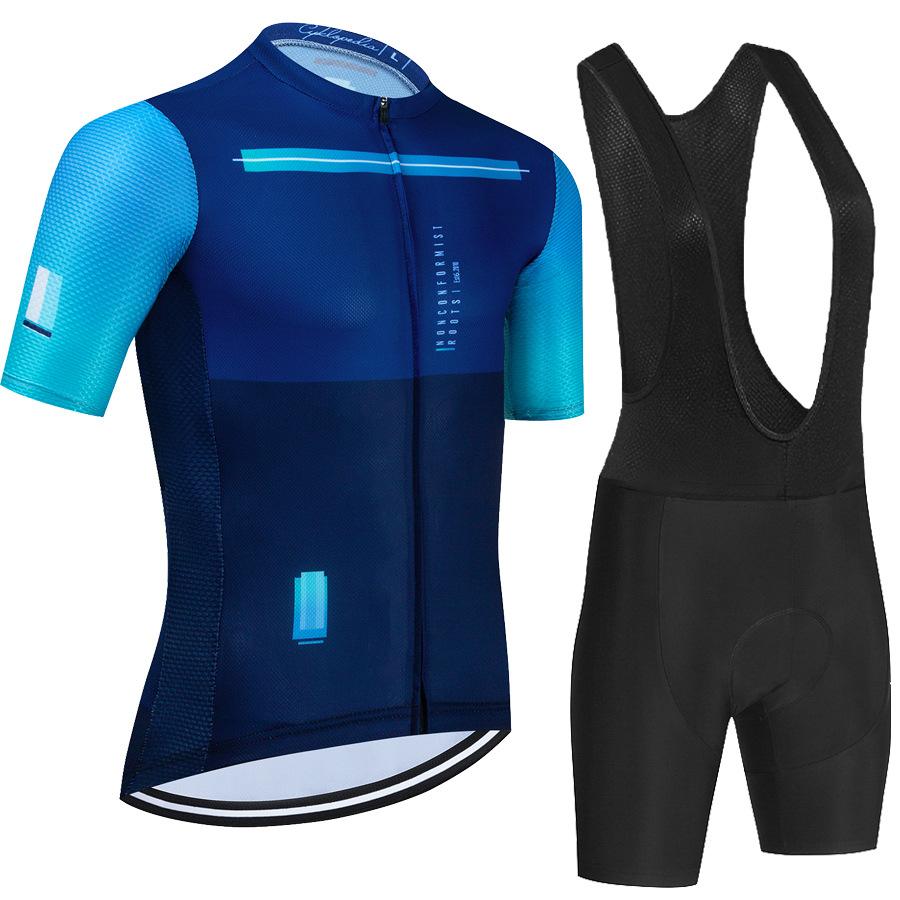 Summer Short-Sleeved Cycling Suit, Mountain Biking Sports Cycling Equipment