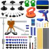 97pcs Dent Puller Kit, Paintless Dent Removal Kit for Dent Repair, Dent Repair Kit with Golden Lifter, Slide Hammer T-Bar, Bridge Puller