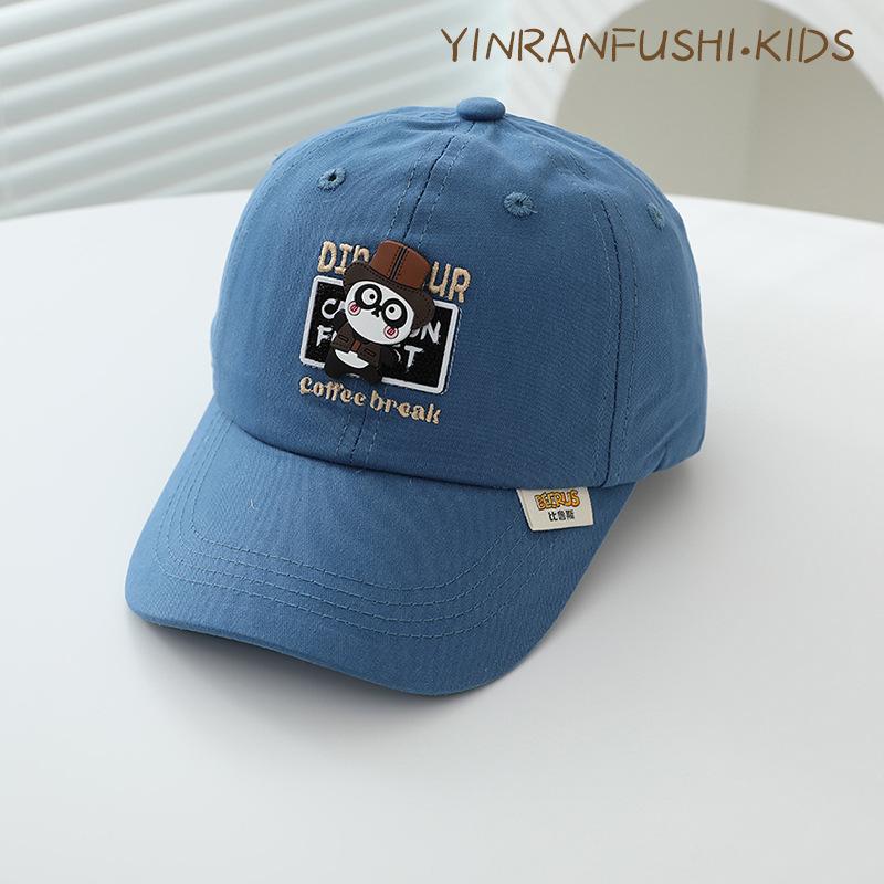 Children's Hat Spring and Autumn Girls Baseball Cap New Girls Baseball Cap Baby Sunscreen Hat Boys Sun Visor