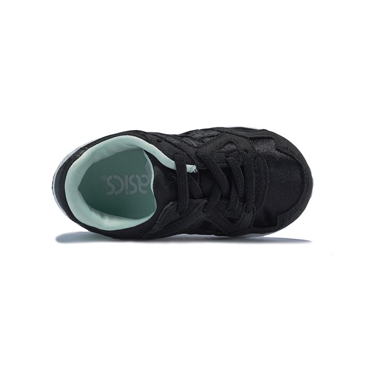 Asics Gel-Lyte 5 Durable Low-Top Walking Shoes Baby Shoes Black Green C7A7Y-9090