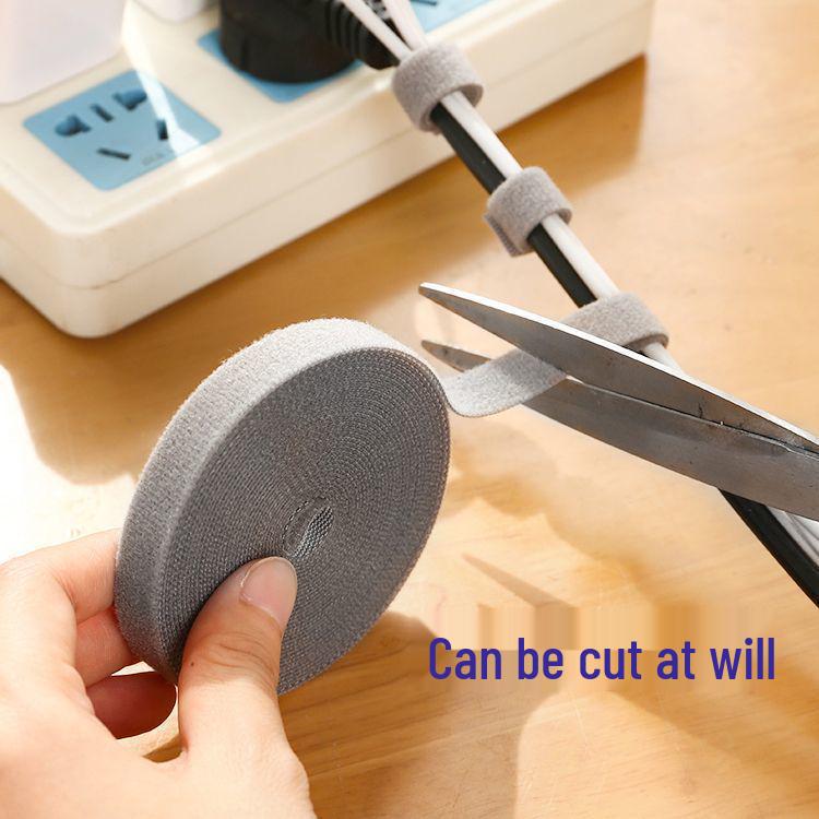 Data Cable Organizer and Desktop Wire Management Strap