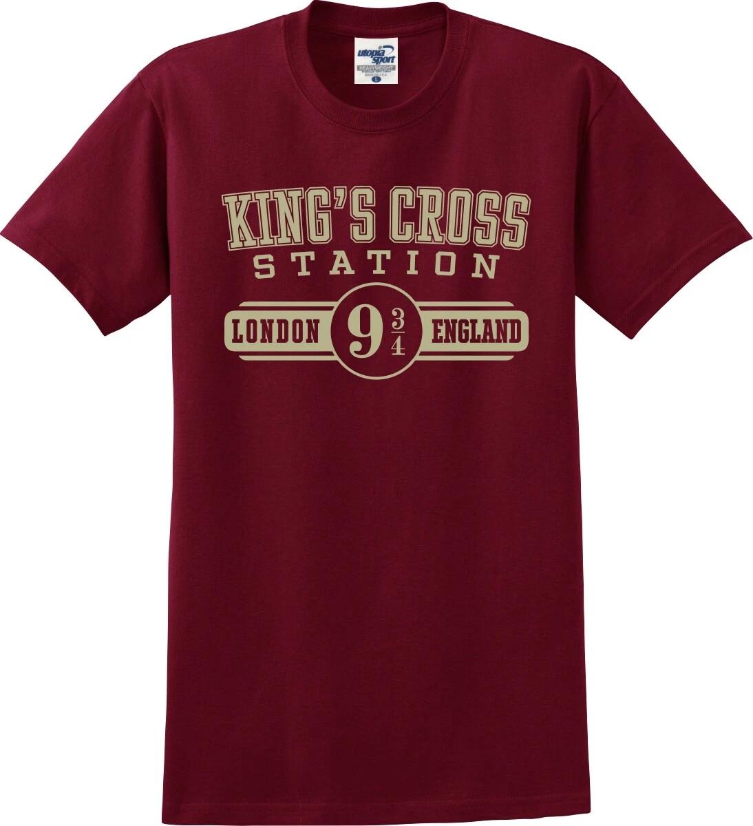 King s Cross Station 9¾ London England T shirt (S-5X) 4XL