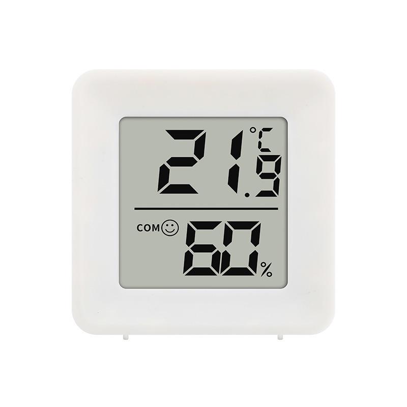Temperature Meter Gauge LCD Screen Mini Digital Thermometer Hygrometer Sensor Gauge Weather Wall Mount Sensor For Home Use