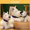 Cute West Highland White Terrier Plush Doll Fluffy Stuffed Animal Ideal For Birthdays And Special Occasions