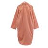 SISE Long sleeve Open collar shirt salmon pink long Men's Used