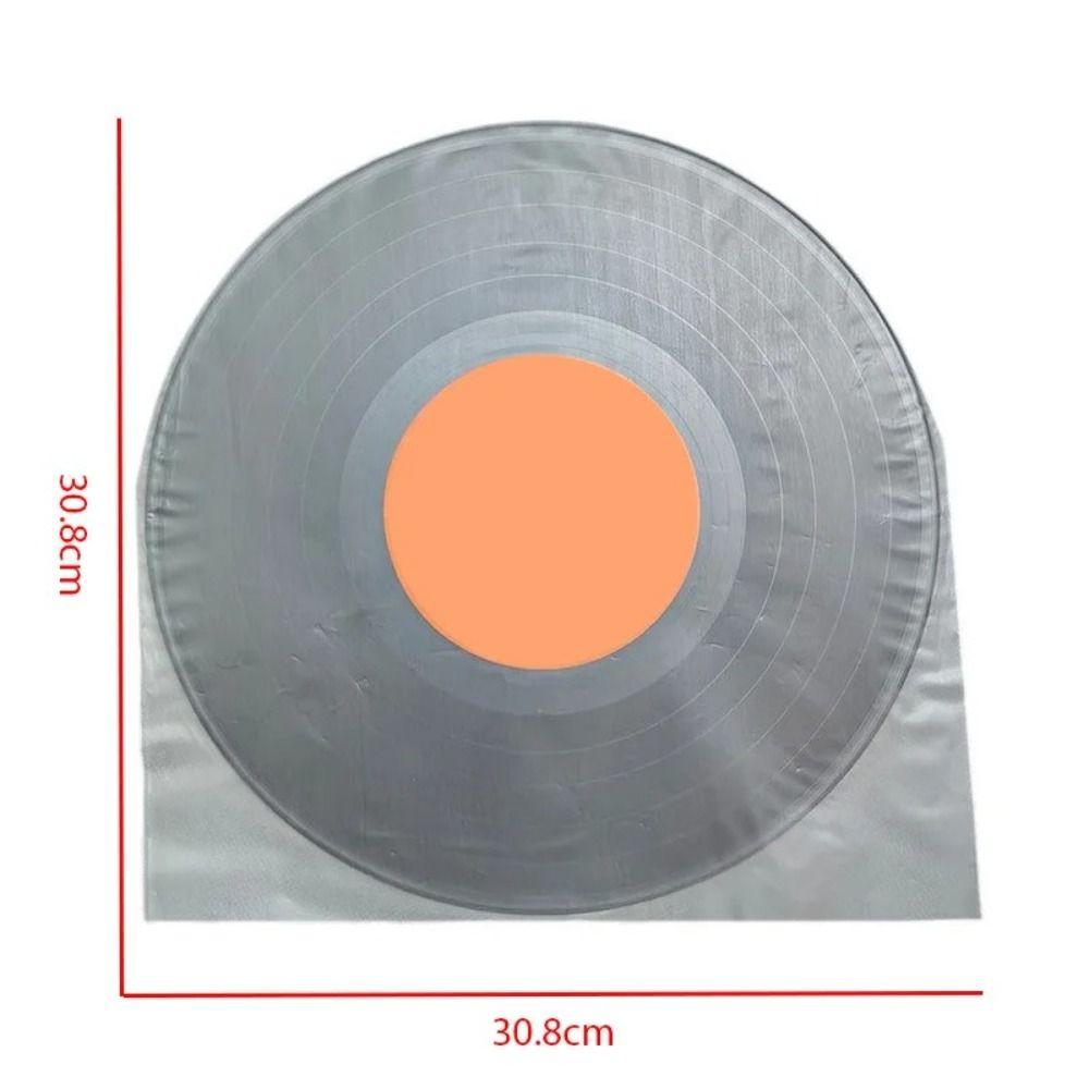 Useful 12 Inch Vinyl Records Sleeve Clear Resealable LP Vinyl Record Cover Inner Record Sleeves