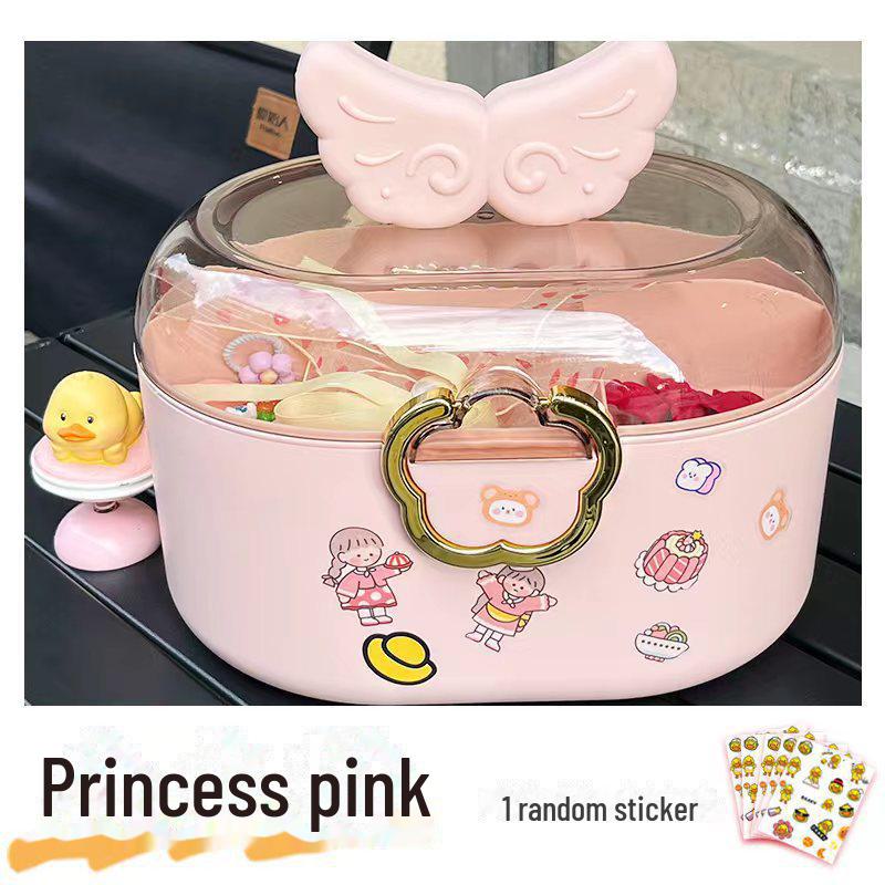 

Коробка с украшениями и аксессуарами для волос для девочек в стиле мультфильма «Принцесса»