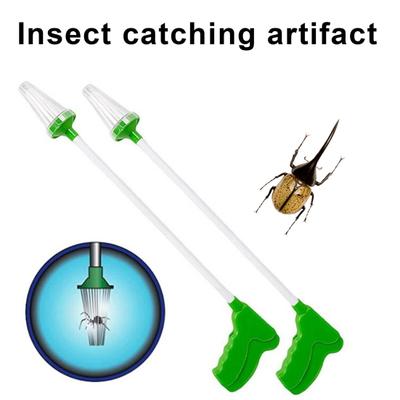 Insect Catcher Spider Pest Repeller with Long Handle Lightweight Portable Easy To Use Spider Insect Catching Device