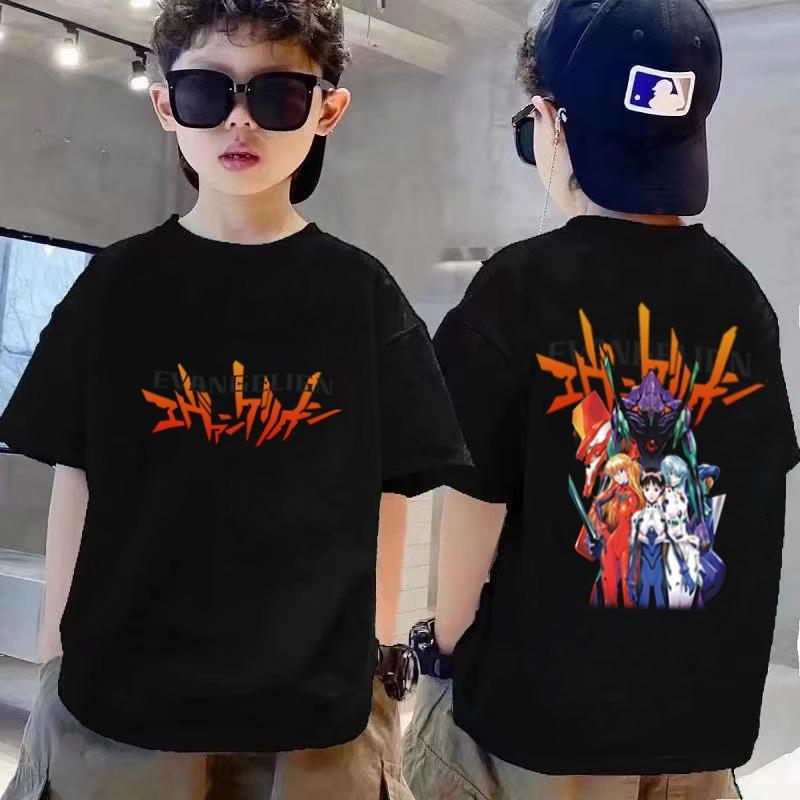 Children's T-shirt Short Sleeved T-shirt Boys and Girls Universal Retro Sports Top