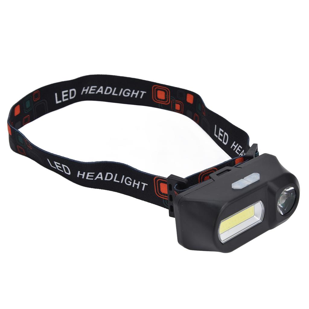 LED Hodelykt USB Oppladbar Mini Justerbar Hodelykt for Camping Fotturer Utendørs