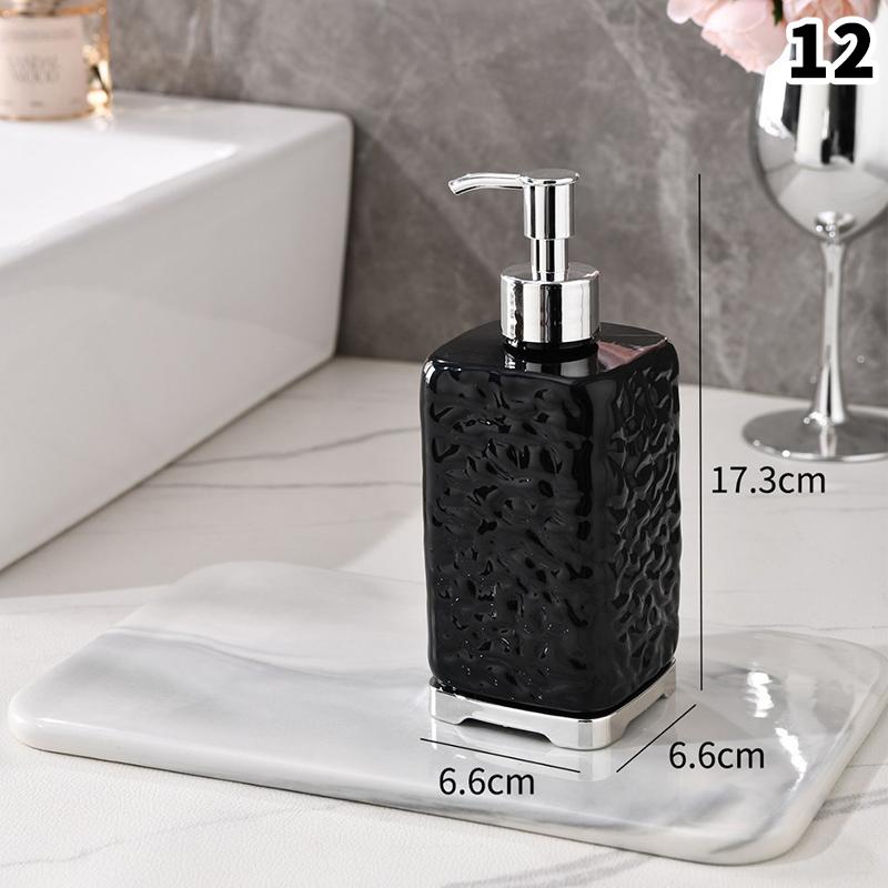 Soap Dispenser For Liquid Bathroom Empty Refill Subbottle Detergent Kitchen Press Type Hand Sanitizers Shower Gel Shampoo Bottle