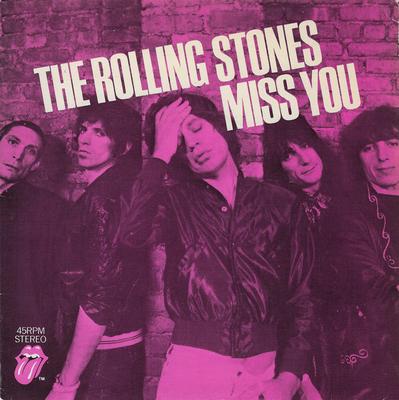 7-Zoll Schallplatte ROLLING STONES - Miss You / Faraway Eyes EMI2802 Rolling Stones  1978 UK Rock Gebraucht