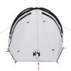 Dome Camping Tent for 2 Persons White & Dark Waterproof