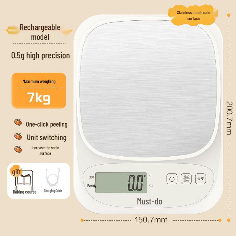 Xiangshan Electronic Kitchen Scale 0.1g Precision for Baking & Household Use