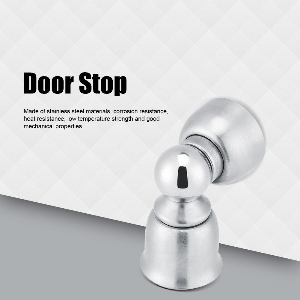 Stainless Steel Magnetic Door Stopper Stop Catch Home Door