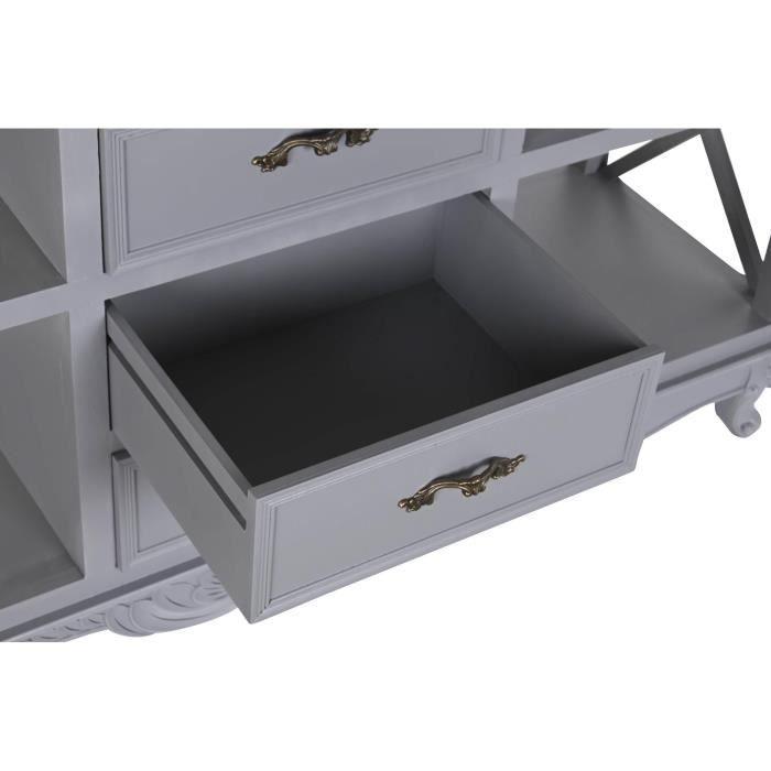 Buffet - Modèle - Couleur principale: Blanc - Style: Classique - Dimensions: 132x40x84,5 cm