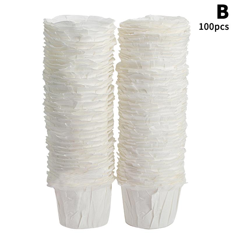 

Одноразовая бумажная фильтровальная бумага для кофе для многоразовых K-чашек Keurig для кофеварки Keurig Универсальная посадка Одноразовый кофейный фильтр