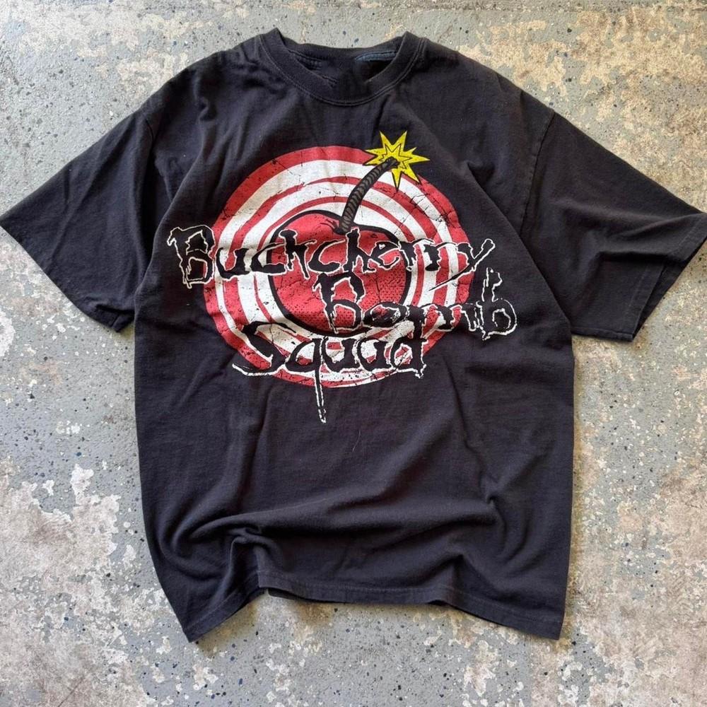 2000s Buckcherry Bomb Squad T-Shirt Unisex S-5XL BO235 Unisex T-Shirt M