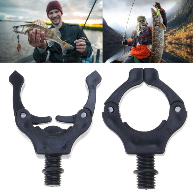 4pcs Fishing Rod Gripper Rests Rod Magnetic Holder Head Automatic Adjustment Tail Rest Holder Rod Grips Rest Bracket