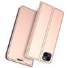 For iPhone 14 Case Magnetic Closure Leather Phone Cover Card Holder Viewing Stand