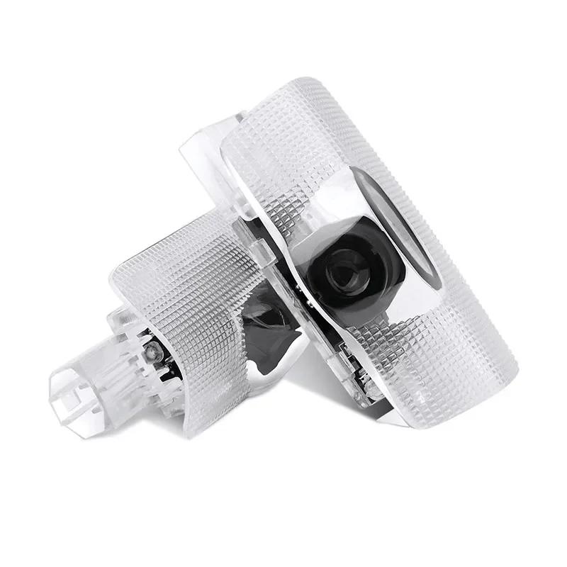 2PC/SET Car Door Welcome Light Led Car Projector Lamp Car Accessories For Toyota Corolla Yaris Chr Auris RAV4 Camry Highlander