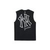 MLB SS24 New York Yankees Logo Print Rundhals Lässig Locker Sport Leicht Atmungsaktiv Ärmellose Weste Unisex Westen Schwarz 3ATKB0343-50BKS