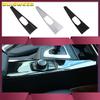 For BMW F30 F31 F35 F34 F32 F36 F33 Carbon Fiber Multimedia Button Panel Trim Cover M Performance Car Accessories