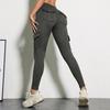 Women’s High Waist Quick-Dry Fitness Pants - Elastic, Tight, Sexy, Hip Lifting, Nine-Point Sports Leggings