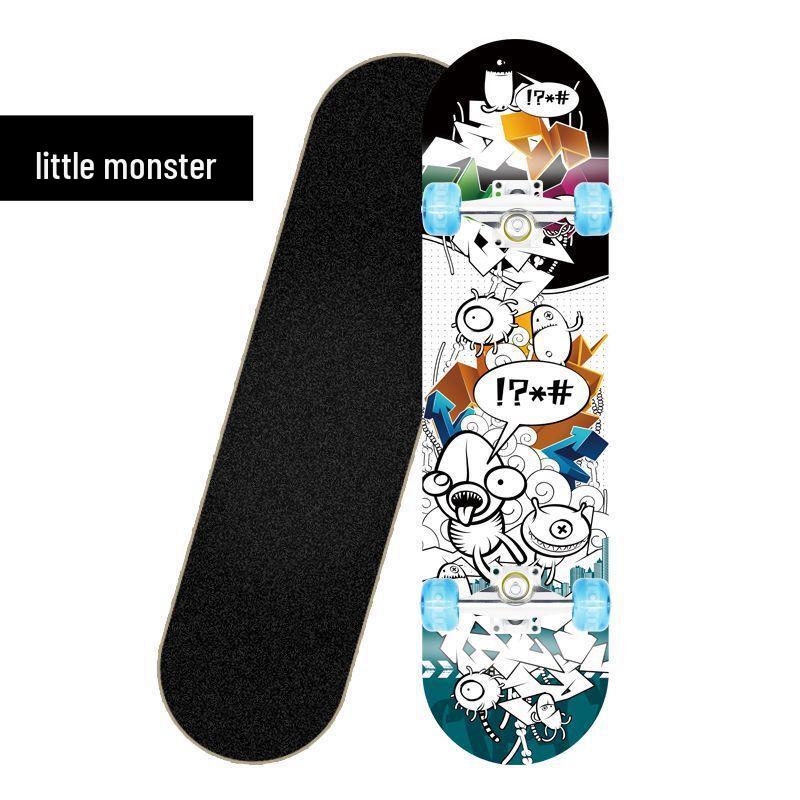 Professional Flashing Wheel Skateboard