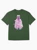 Liquid Television Smiley Happy - Variant 2 [Futuristic Liquid Acrylic Television Head] Oversized Unisex T-Shirt