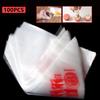 New 100Pcs/Pack 3 Size Disposable Piping Bag Icing Fondant Cake Cream Decorating Pastry Tip Tool