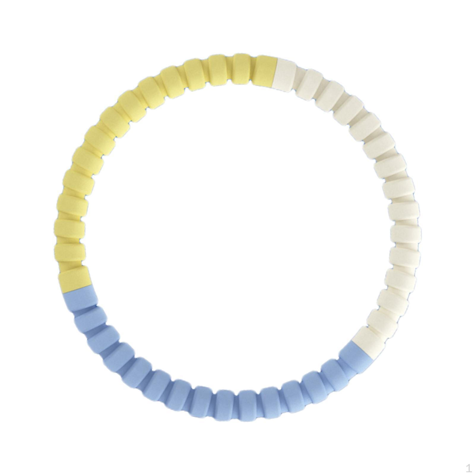 

Фитнес Хулахуп Круг для Живота Упражнения Тренировки для Спины Спорт На Открытом Воздухе Blue 3 Sections