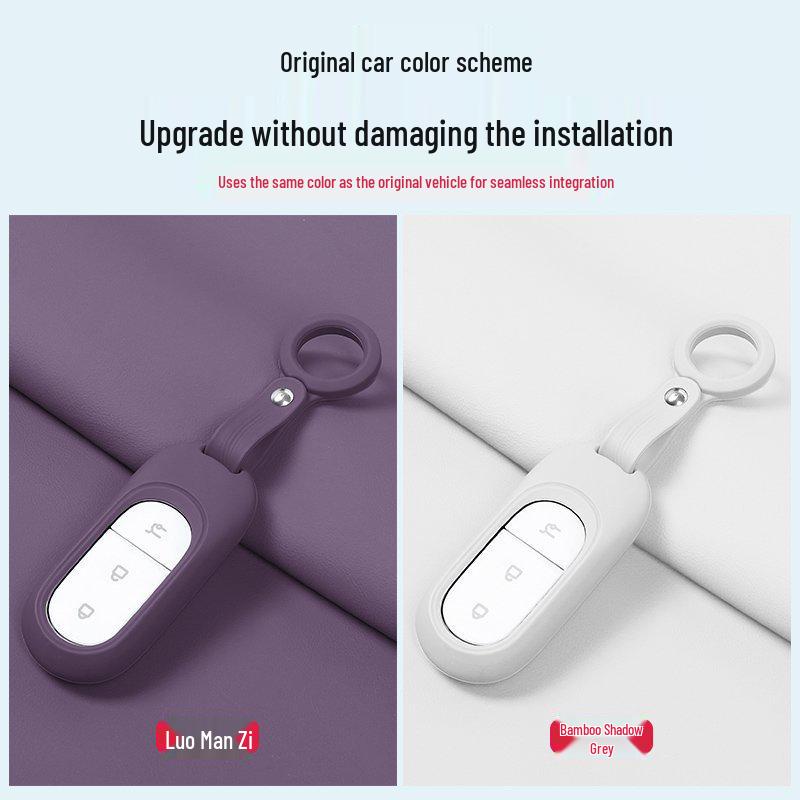 High-Grade Silicone Unisex Car Key Case for Leapmotor B10 - Full Coverage Protection