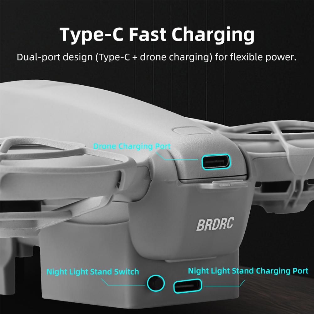 LED Light Landing Gear Night Flight Light Lighted Kickstand for DJI Neo Drone Accessories