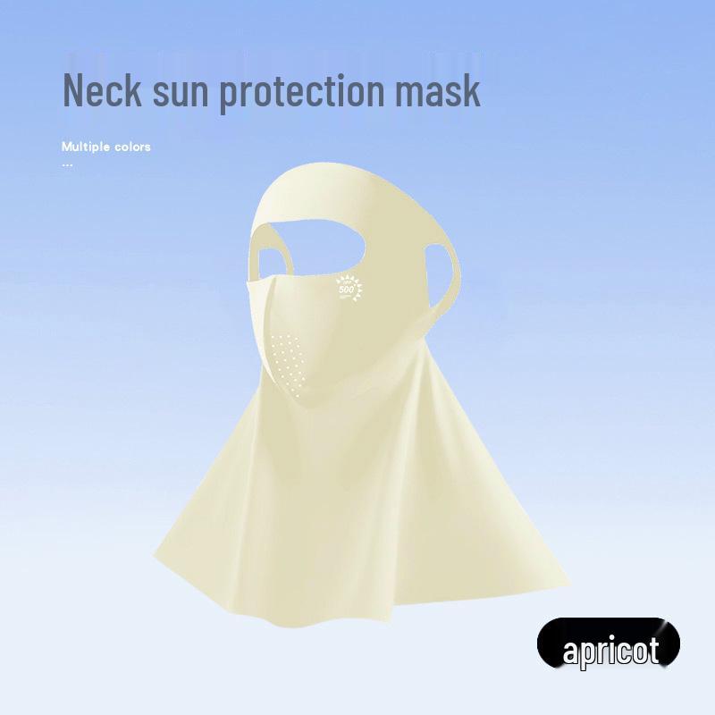 Flodishar UPF 500+ Sunshade Neck & Face Guard with Ice Silk for Women