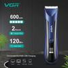 Portable Universal Electric Hair Trimmer Full Body Washable Hair Clipper LCD Digital Display Electric Hair Clippers for Men's Beauty Safe To The Skin