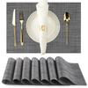 Heat Resistant Placemats Reusable Wear-Resistant Stain-Proof Table Non-Slip Heat-Insulating Mats Protectors for Dining
