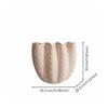 Wave Vase French Retro Design & Living Decor Item Giftable for Showroom