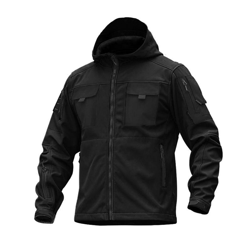 Neo Tactical Cargo Softshell Jacket (Black)