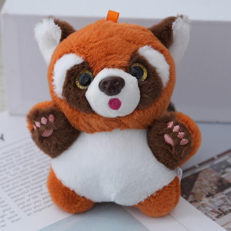Adorable Little Raccoon Keychain Plush Cute Bag Charm Boutique Mini Gift Blind Box
