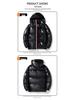M Family Korean-Style Winter Down Jacket, Unisex, Classic Loose Fit, Plus Size, Thickened for Couples.
