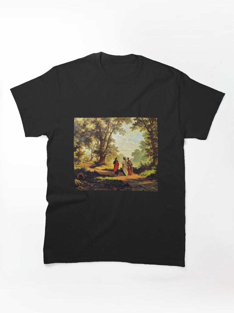 Cross Road Road To Emmaus Classic Unisex T-Shirt