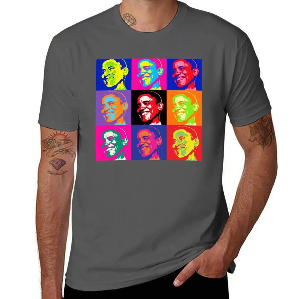 Barack Superstar T-Shirt vintage clothes oversizeds plus size tops blanks mens shirts graphic tee